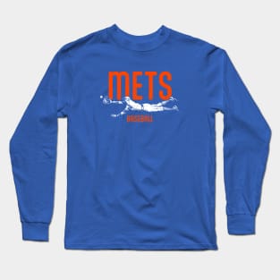 Mets Vintage Catch Long Sleeve T-Shirt